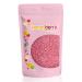 Pink Popping Candy 250g - Cocoa Butter Coated Unflavoured Natural Pink Coloured Popping Candy for Baking Cake Decoration Pink Coated 250g
