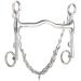 Harry's Horse curb bit thin mouthpiece 12mm size:12.5