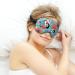 Abstract Texture Animal Sleep Mask - Adjustable Strap, Blocks Light - Men Women - Buy Online on GoSupps.com
