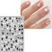 JMEOWIO 8 Sheets Halloween Nail Art Stickers Decals Self-Adhesive Cute Ghost Pink Pumpkin Nail Supplies Nail Art Design Decoration Accessories - Buy Online on GoSupps.com