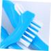 Healeved 6 STK Tooth Cleaning Brush - Double-Sided Toothbrush for Dentures & Child Dental Care | Hard Prosthesis Cleaning Tool - Blue (2 Pack) - Buy Online on GoSupps.com