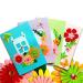 QIAONIUNIU Card Making Kits DIY Handmade Greeting Card Kits for Kids, Christmas Card Folded Cards and Matching Envelopes Thank You Card Art Crafts Crafty Set Gifts for Girls Boys 3