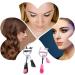 2 Pcs Eyelash Comb Curlers with Built-in Comb Lash Curlers Stainless Steel Eye Lashes Curlers for Eyelash Girls(Random Color) - Buy Online on GoSupps.com