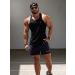 Jed North Men's DRI-FIT Microfiber Bodybuilding Stringer Tank Top XXL Black - Buy Online on GoSupps.com