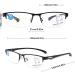 Photochrome Progressive Multifocus Reading Glasses | UV400 Self-Tinting Sunglasses | Rectangular Multifunctional Eyewear for Men & Women | Ideal for Outdoor Reading - Buy Online on GoSupps.com