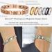 Biancat Prostapower Magnetic Copper Band Adjustable Length Simple and Fashionable Quantum Magnetic Bracelet (silver) - Buy Online on GoSupps.com