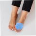 Healeved 2pcs Finger Pad Girl Socks | Anti Finger Atrophy Thin Breathable Polyester-Cotton Blue Socks | Toe Separator for Rehabilitation Supplies - Buy Online on GoSupps.com