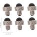 Minkissy 12 STK Schalernor Silk Dampers - Hair Salon Sound Absorbers Hairdressing Shears Styling Tools & Accessories - Buy Online on GoSupps.com