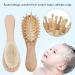 Sluffs Baby Wooden Hair Brush and Comb Set with Goat Hair Bristles - for Newborns and Toddlers - Buy Online on GoSupps.com