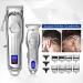 Hair Clippers for Men 2 In 1 Full Metal Combo Kit Barber Hair Clipper For Men Professional Electric Beard Hair Trimmer Rechargeable Haircut - Buy Online on GoSupps.com