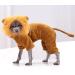 XIAOYU Pet Clothes | XL Lion Hoodie for Dogs & Cats | Warm Halloween Cosplay Sweater | Cute Puppy Costume Party Apparel - Buy Online on GoSupps.com