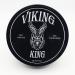 VIKING KING BEARD CO. Beard Balm- Black (Lemongrass/Tea Tree Mint/Cedarwood)- All Natural Beard Balm