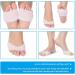 Hallux Valgus Corrector 2 Pair - Gel Toe Bunion Straightener & Pain Relief Alignment Pads for Hallux Valgus, Hammer Toes, Bunion Protection - Toe Separators for Foot Pain Relief - Buy Online on GoSupps.com