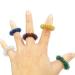 Magiclulu 12st hand-in-hand toy toys for children children's rings finger massage device still toys stress reduction kidcraft game set vibrating ring feather mini 2.8*2.8cm As shown