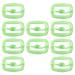 IGUATU Green New 10 Pieces Dental Retractor Soft Silicone Intraoral Jaws Retractor Mouth Opener Expand Dental Orthopedic