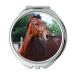 YENDOSTEEN Mirror Compact Mirror animal bridle equine pocket mirror portable mirror