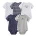 MAMIMAKA Baby Bodysuits Baby Pants Trousers Baby Clothes Short Sleeve Bodysuits Onesies for Baby Boys and Girls Bodysuits-7 9-12 Months