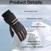 Ottsas Women's Pink Touchscreen Ski Gloves - Waterproof & Windproof - Buy Online on GoSupps.com