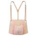 Healifty Maternity Belt Breathable Pregnancy Back Support Belly Brace with Adjustable Shoulder Strap (Beige)