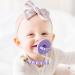 Ryan & Rose Cutie PAT Pacifier Teether Stage 1 - Orchid - Buy Online on GoSupps.com