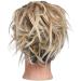 Sandy Blonde to Bleach Blonde Tousled Hair Extensions Scrunchie - Instant Ponytail Wig for Tousled Updo Hairstyle - Buy Online on GoSupps.com