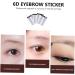 Beavorty 10 Pcs Eyebrow Stickers Imitation Eyebrow Sticker False Eyebrows Cosmetics Miss Blush Makeup - Buy Online on GoSupps.com