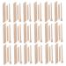 Angoily 150pcs Wax Stick For Hair Removal Tool Bagged Wooden