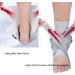 Ankle Support Brace XL - Side Stabilizers, Cross Fixing Belt - Sports Injury Recovery, Ankle Sprain Relief - Grey XL - Buy Online on GoSupps.com