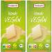 frankonia CHOCOLAT ORGANIC blonde Vegan bar 100g (pack of 2) 1 piece (pack of 2)