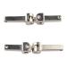 SBTRKT 10 Pairs 5mm Width Spring Hinges Acetate Sunglasses Hinges for Plastic Eyeglasses Replacement Parts