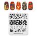 KADS Nail Art Stamping Plates DIY Manicure Templates Image Plate for Nail (FE016)