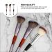 Beaupretty Double Ended Makeup Brush Set - 3PCS Blending Foundation and Concealer Brush for Flawless Highlighting | International Shipping - Buy Online on GoSupps.com