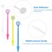40-Part Disposable Plastic Tooth Mirror Set - Curved Angle Dentist Instruments for Oral Care Inspection - Buy Online on GoSupps.com