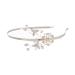 Shmily PURE HANDMADE wedding pearl rhinestone tiara headband hair accessory bridal jewelry silver new DH2007
