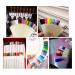 200pcs Natural Nail Display Ring Tips for Art & Polish - Perfect for Nail Studios & Beginners - Buy Online on GoSupps.com