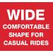 Bell Comfort Bike Seat - Wide Cruiser Design for Ultimate Comfort - Buy Online on GoSupps.com