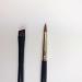 Eyeliner Eyebrow Makeup Brush Duo - LyDia Professional Black Flat Angled Eye Brow/Eyeliner/Eyeshadow Makeup Brush + LyDia Professional Black/Golden Eyeliner Cosmetic Makeup Brush - Buy Online on GoSupps.com