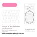 French Sparkling Rhinestone Fake Toe Nails Set - 24PCS Full Cover Short Square Press-on Toenails with Glue Sticker and File - Perfect for Women, Teens, and Girls - Buy Online on GoSupps.com