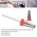 Premium Nail Polier Head - Tungsten Steel Grinding Round Head for Nail Art & Dead Skin Removal - Precision Horizontal Control - Buy Online on GoSupps.com