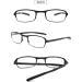 Vevesmundo Foldable Reading Glasses for Men & Women - Compact Diopter Options (+1.0 to +4.0) with Shell - Ideal for Travel - Buy Online on GoSupps.com