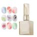 Ratpzou Blooming Gel For Nails 15ml UV Stamping Polish Watercolor Base Gel with Long Lasting Life for Outdoor Business Travel Home and School Use