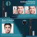 2023 Professional 3-in-1 Hair Shaver Kit for Men | Painless Ear Nose & Body Groomer | Dual-Edge Trimmer & Easy Cleansing - Buy Online on GoSupps.com