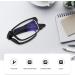 EXCEART 4.0 Folding Reading Glasses - Black Myopia Glasses for Nearsightedness with Portable Bag - Perfect Distance Vision Solution - Buy Online on GoSupps.com