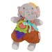 Soft Plush Newborn Cuddly Toy - Sensory Elephant Doll with Bite Ring for Baby Sleep & Comfort - Buy Online on GoSupps.com