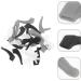 Buy Sosoport 15 Pairs Portable Glasses Bracket Earrings - Silicone Glasses Chain Connectors for Sunglasses - International Shipping Available - Buy Online on GoSupps.com