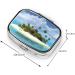 Island & Beach Printed Square Pill Box | Portable Traveling Medicine Organizer - Buy Online on GoSupps.com