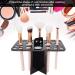 VIFER 26 Holes Makeup Brush Holder Foldable Black Cosmetic Organizer for International Shipping - Buy Online on GoSupps.com