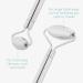 Navaris Stainless Steel Face Roller Scooter - Dual-Head Massage Device with Large & Small Rollers - Enhance Your Skincare Routine - Buy Online on GoSupps.com