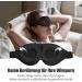 Onaez 2024 Improved Sleep Mask - Comfortable 3D-Contoured Eye Mask for Men & Women | 100% Light-Blocking for ASMR & Restful Sleep - Buy Online on GoSupps.com