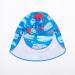 BONVERANO Baby Boy All-in-one Sunsuit/Swimsuit | UPF 50+ Sun Protection | 12-18 Months | Blue/Red Whale Design - Buy Online on GoSupps.com